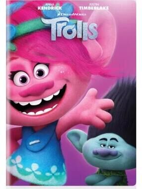 Trolls [ DVD 2016 ] -NEW - Anna Kendrick,Justin Timberlake,Zooey Deschanel